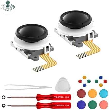Нов AKNES TMR Stick за Switch 2 JoyCon Резервен Джойстик с Инструменти
