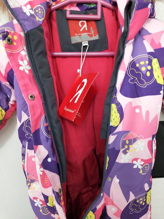 Новый детский комбинезон куртка для девочек