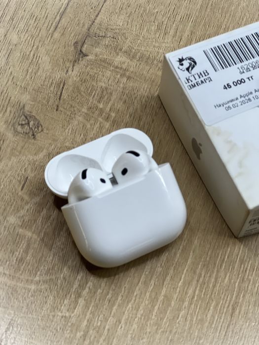 Airpods 4• каспи рассрочка 0-0-12