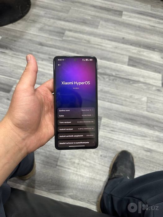 Redmi note 14 16/256
