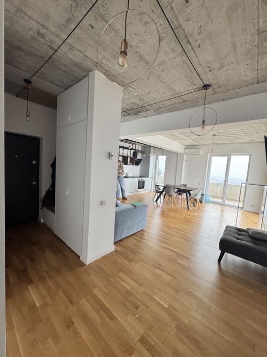 Apartament  3 camere - complet mobilat - 2 locuri parcare