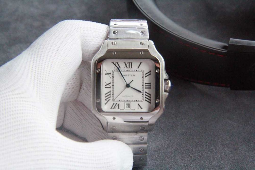 Автоматичен мъжки часовник Cartier Santos de Cartier L