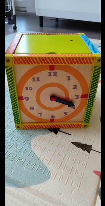 Дървен куб Eichhorn  Игрален център