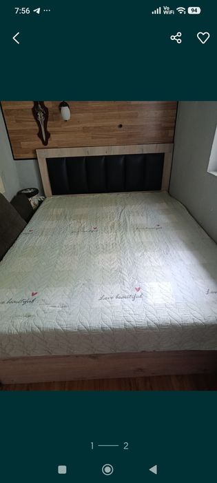 Продается двух спальная кровать