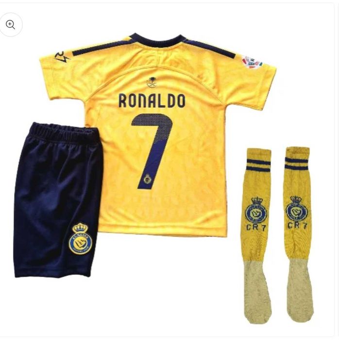 Детски Екип Ronaldo световно 2026г Роналдо Португалия с чорапи CR7 NEW