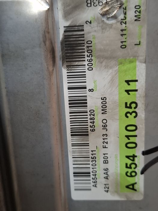 OM654 Mercedes Benz Motor, injectoare ,semi-chiuloasa, chiulasă