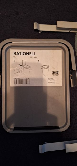 Нов иноксов кош за кухня, Ikea - кухненски аксесоари Rationell