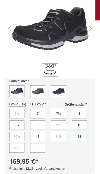 Туристически обувки LOWA GORE-TEX .Номер 45