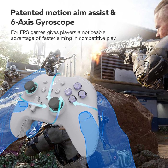 GuliKit KK3 MAX без дрифт контролер Hall Effect Grey