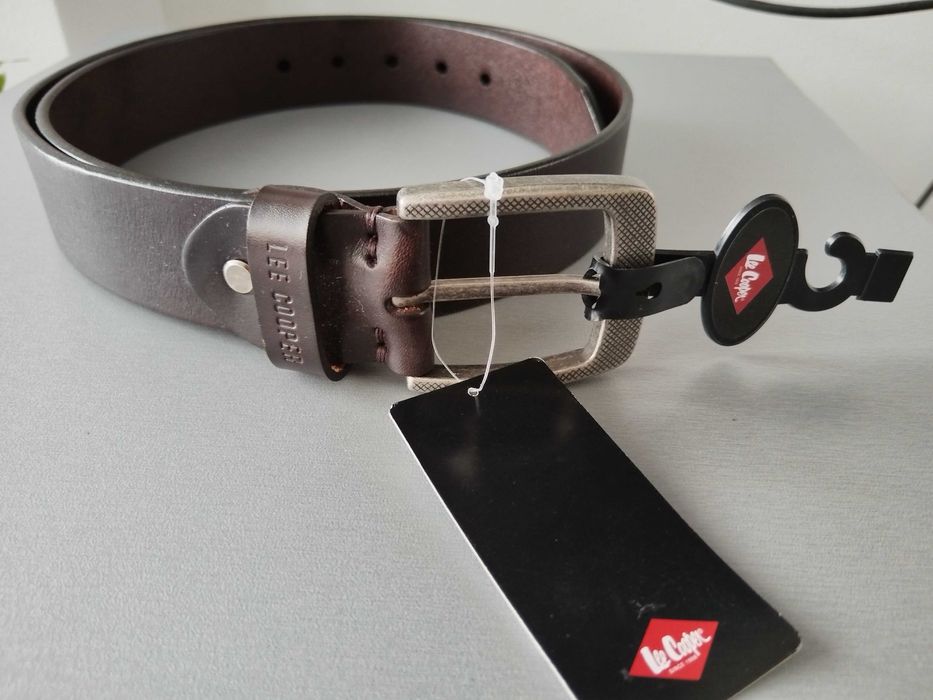 Колан от естествена кожа Lee Cooper