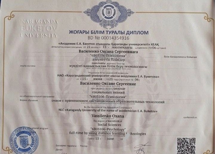 Практикующий психолог