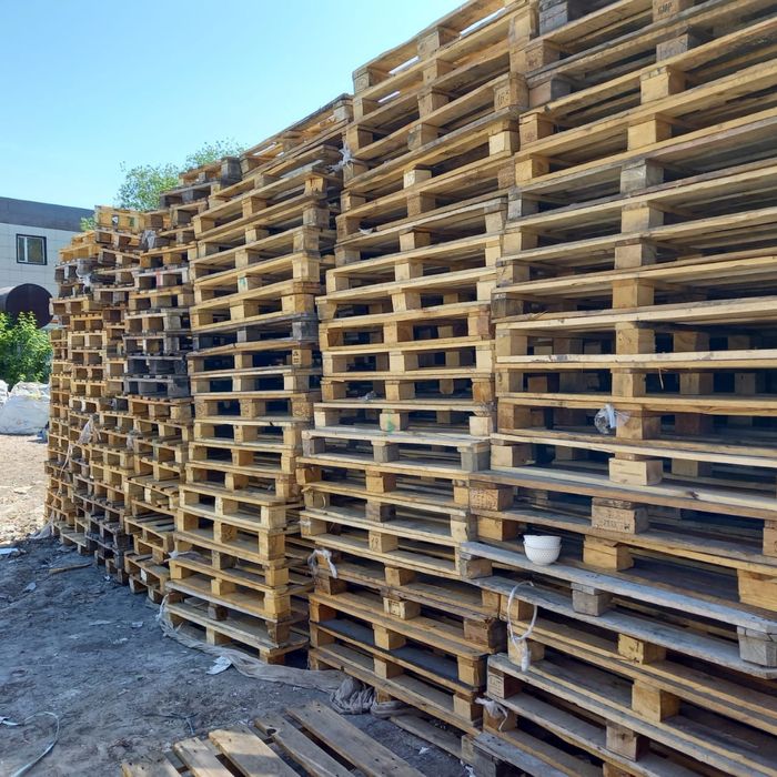 Поддоны евро деревянные б\у