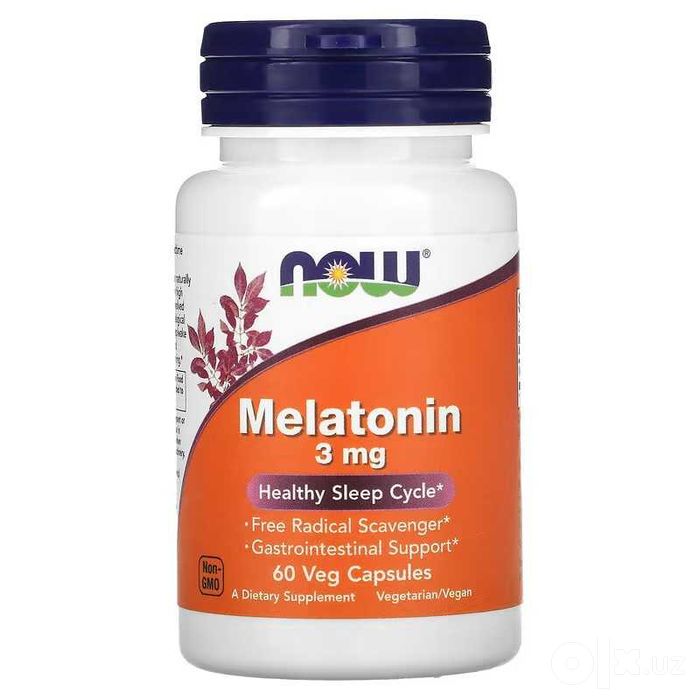 NOW Foods Мелатонин NOW Melatonin 3 мг 5 мг 10 мг 20 мг