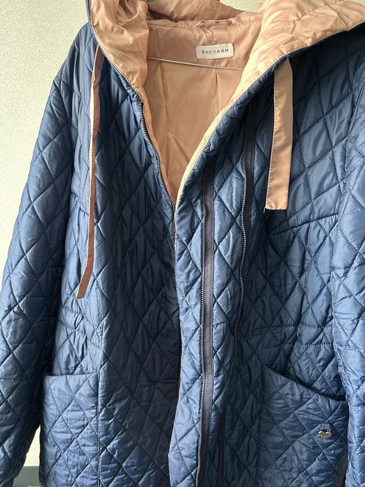 Стеганая куртка для беременных.