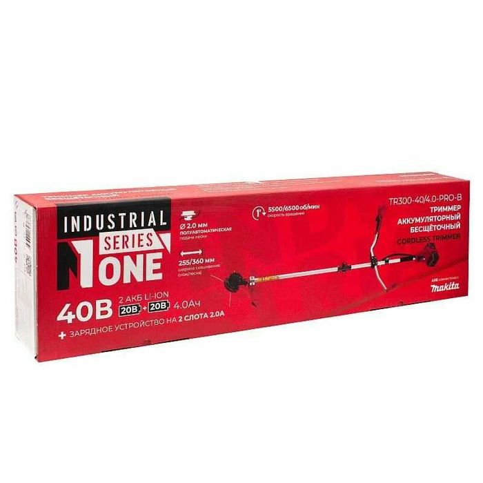 триммер аккумуляторный TR300-40/4.0-PRO-B akkumulyatorli trimmer