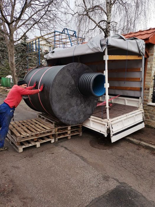 Качване на строителни материали.Извозване на строителен отпадък.