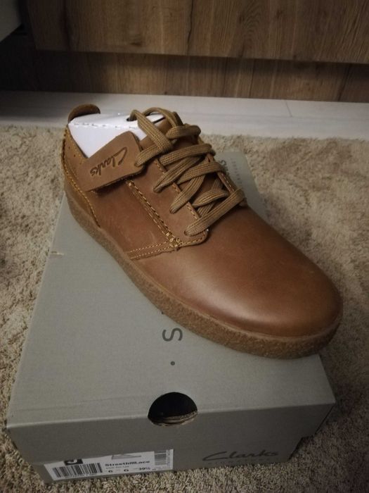 Sneakers Clarks StreethillLace marime 39 1/2 Noi