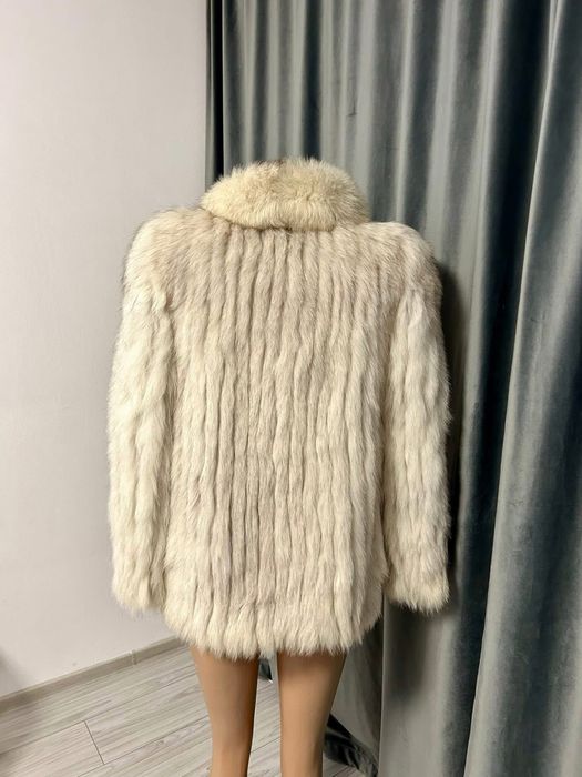 Blană naturală vulpe polară