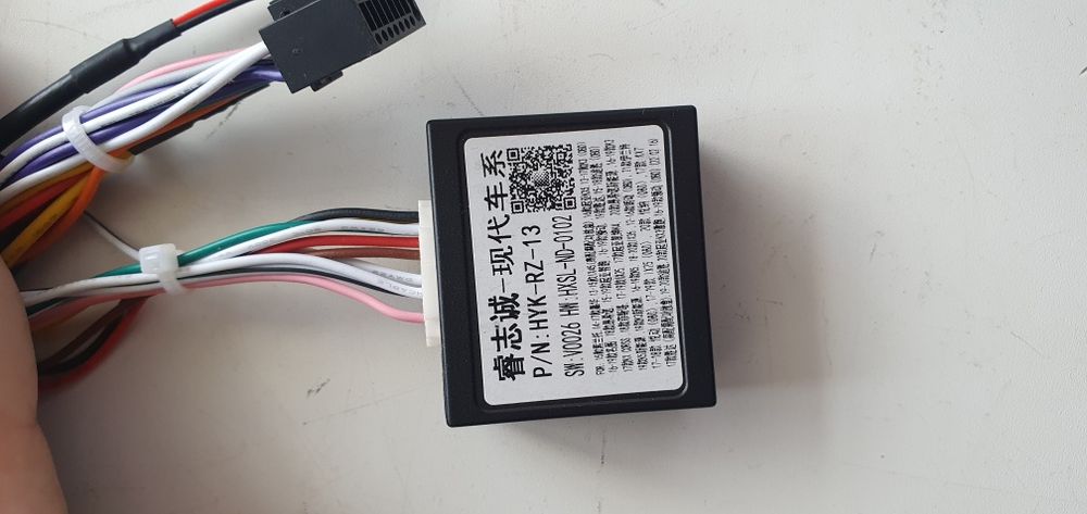 Elantra 2015_2018, Canbus адаптер, рамка