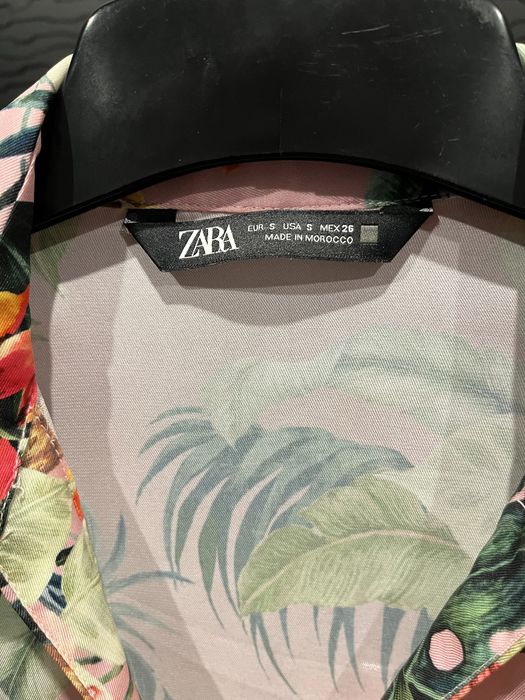 Camasa cu imprimeu exotic