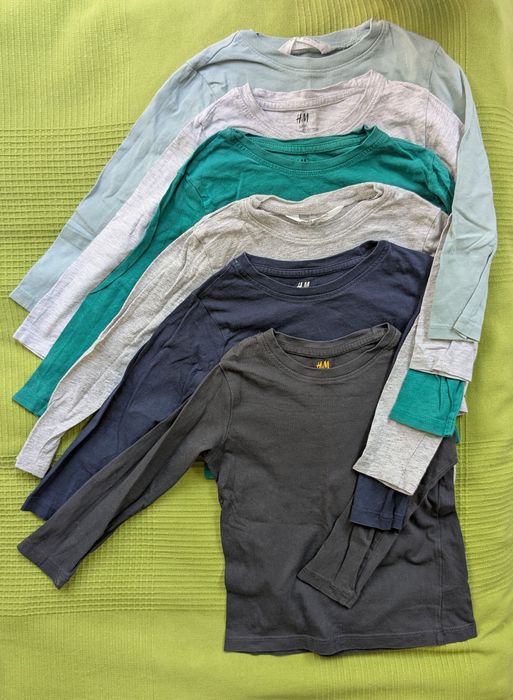 Lot bluze cu mânecă lungă 98-104 HM