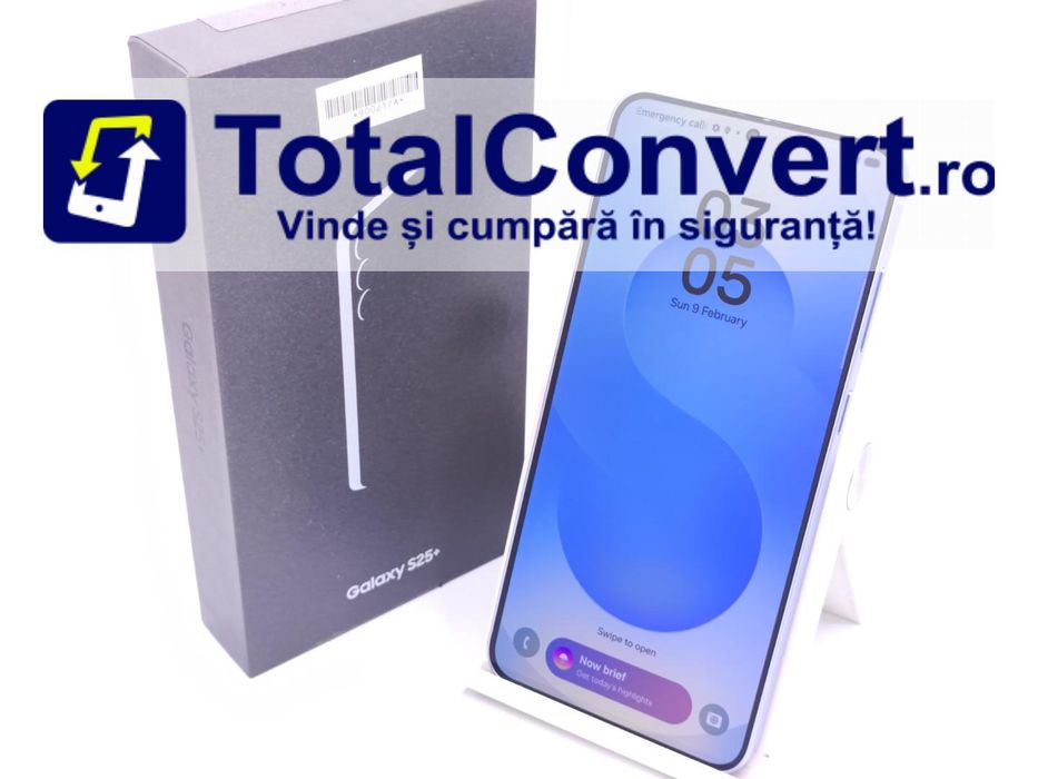 Samsung S25 Plus 256GB Icyblue 12GB Dual, Garantie 24 luni | #D90021