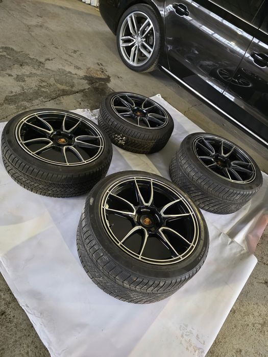 Джанти с гуми за порше 5х130