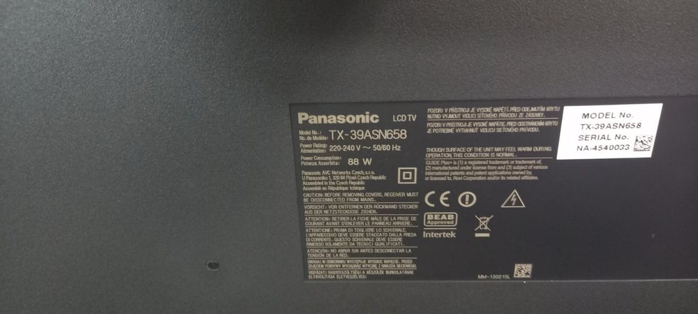 Телевизор Panasonic Smart 39 инча