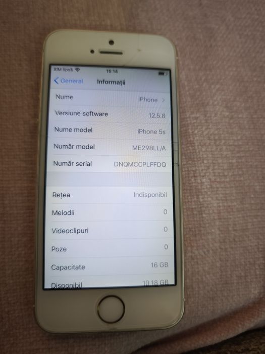 iPhone 5S -16GB Gold