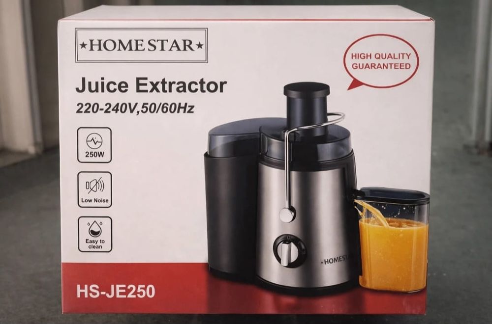 Storcător Fructe și Legume Home Star 250W – Nou
