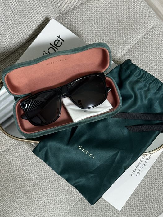 Оригинални слънчеви очила Gucci GG0010S 001 (58)