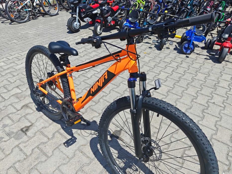 BG Алуминиев велосипед 27.5" NINJA оранж