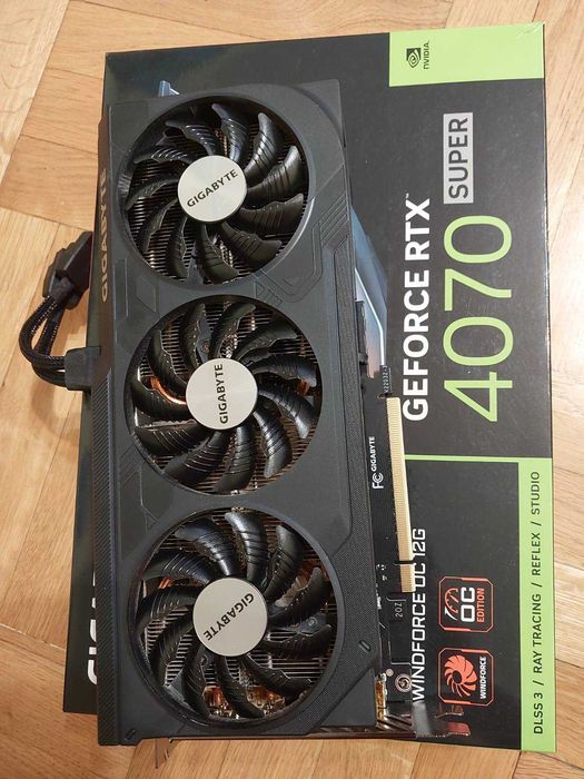 Gigabyte RTX 4070 Super 12GB Windforce 3X OC
