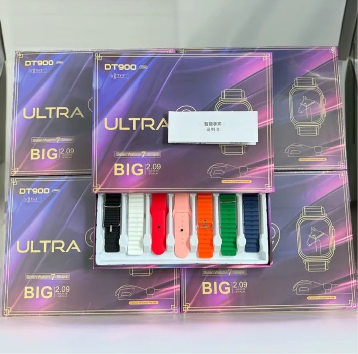 Smartwatch cu 7 curele - SIGILAT