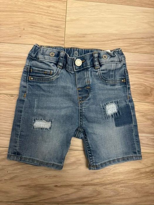 Set 2 perechi blugi scurti H&M 12-18 luni