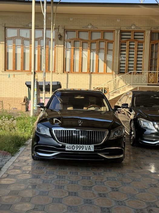 Mercedes W220 W222 long 2002 yil qayta jixozi bilan