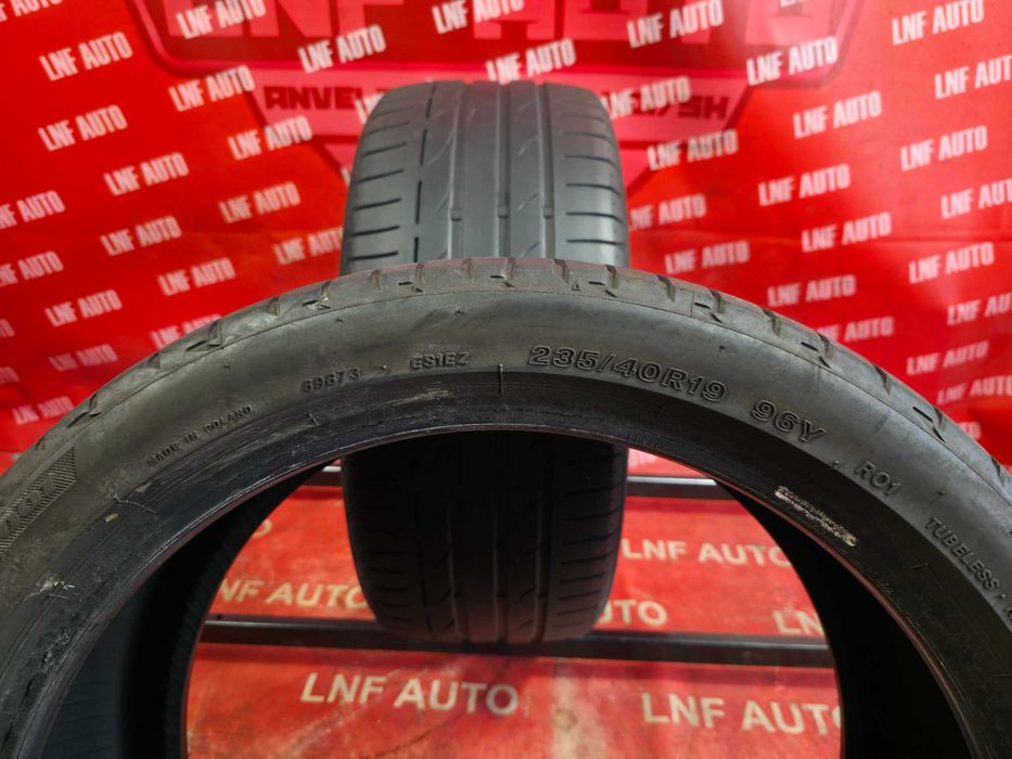 Anvelope de VARA - 235/40/19 - BRIDGESTONE - 5 MM - DOT 2020 !