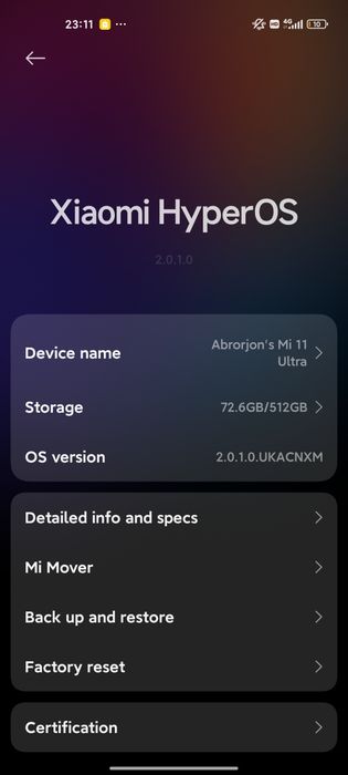 Xiaomi 11 ultra 12/256 gb