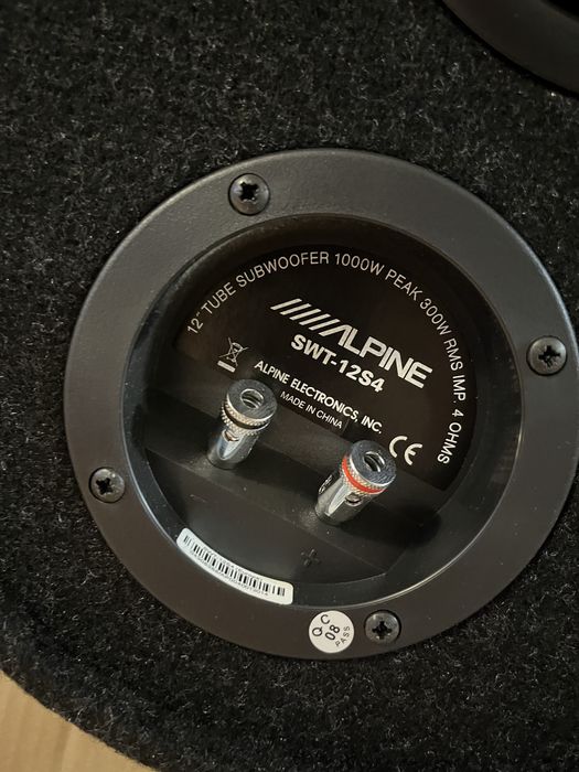 Subwoofer 1000w Alpine