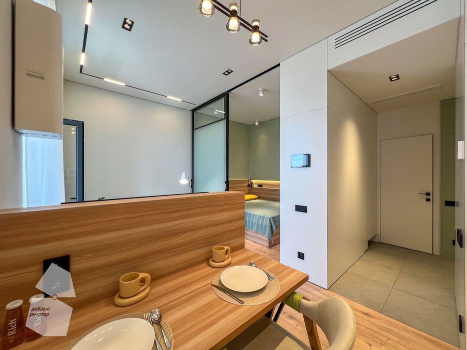 Продаётся 1 комнатная квартира ремонт центр Луначарского Корзинка