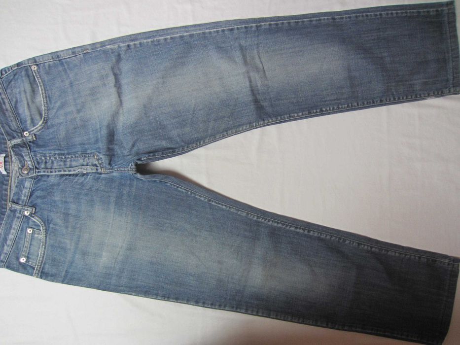 Blugi Versace,W31 L32,Talie=86cm,Lung=106cm, croiala dreapta