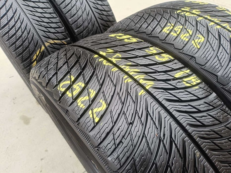 Set 4 anvelope iarna 235 55 18 michelin pilot alpin 5 suv 8 mm 2023