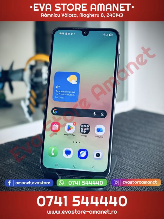 SAMSUNG Galaxy A26 5G Black 128GB 6GB RAM Dual SIM