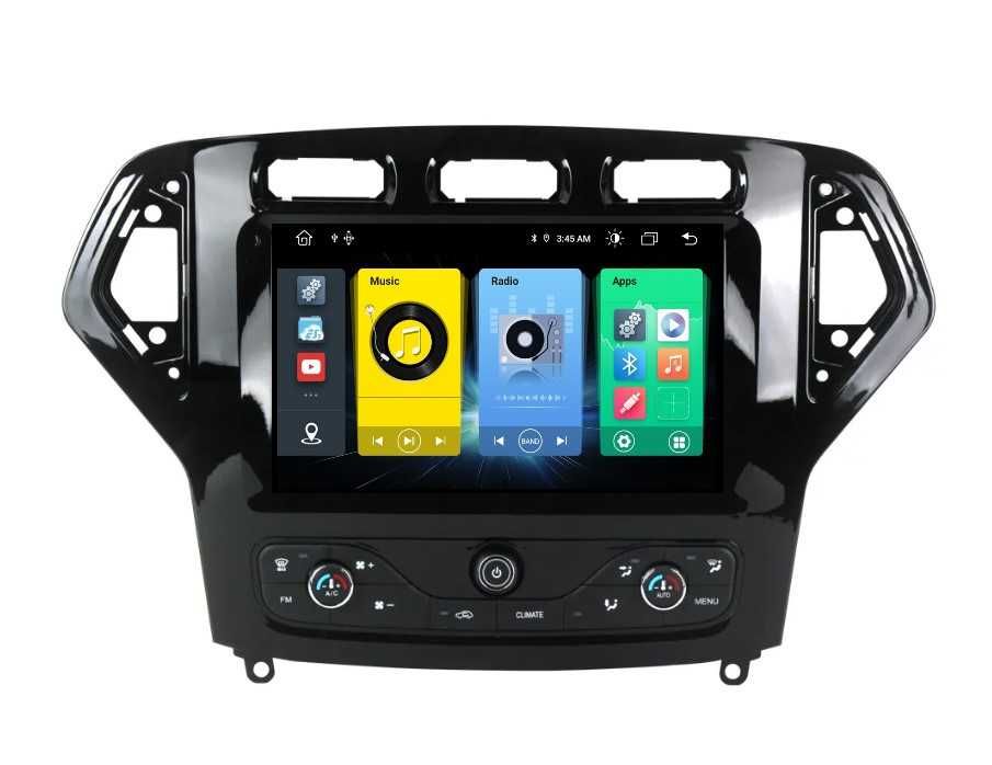 FORD MONDEO MK4 2007/2010  9" андроид навигация, 9660