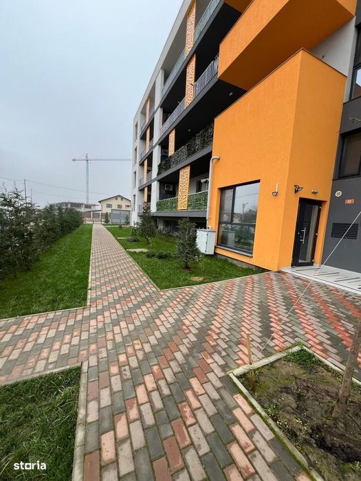 De vanzare 2 camere, parter, terasa 18 mp, parcare subterana - Pallady