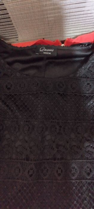 Продам красивое чёрное платье 48-50рр