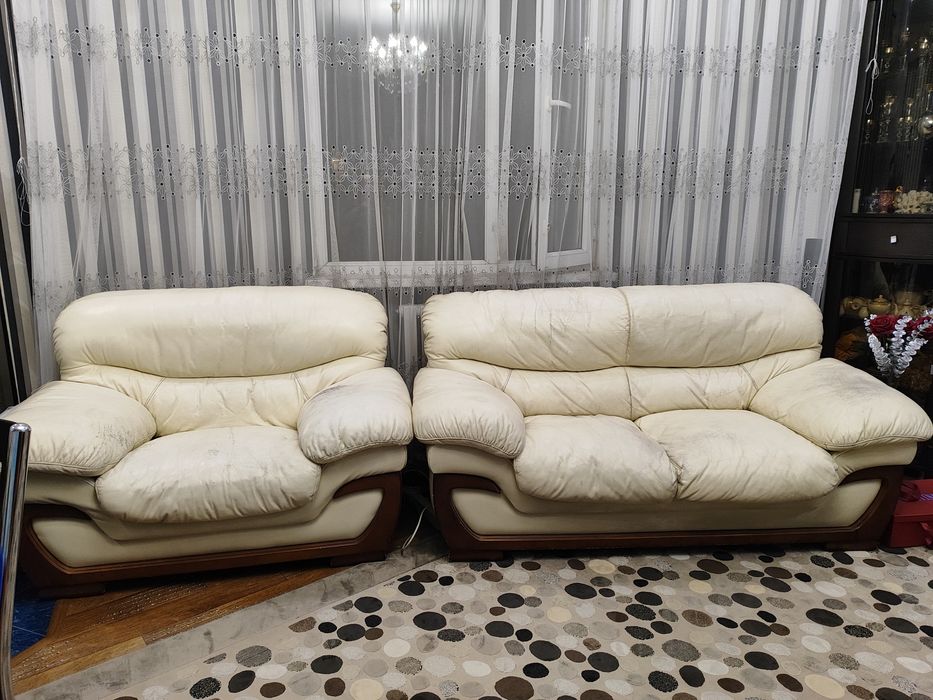 Срочно продам мебель кожа