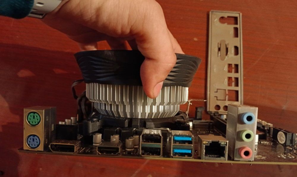 Комплект i3 10100+H510+кулер