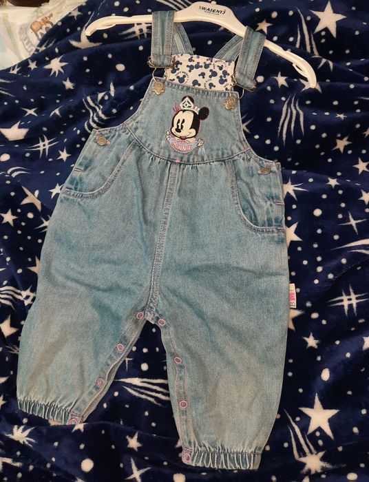 Джинсовый комбинезон