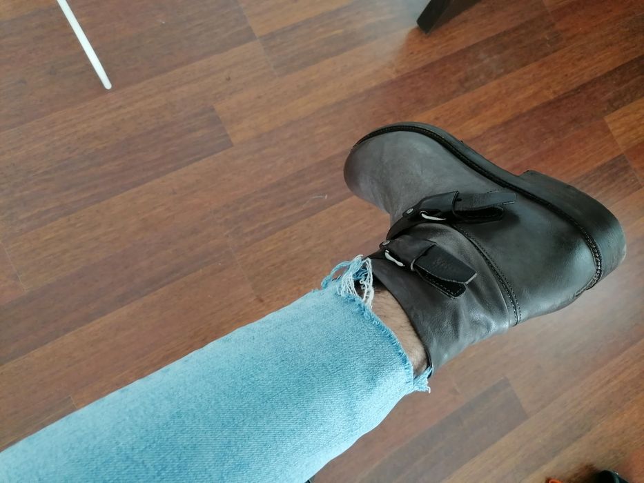 Мъжки италиански кожени боти A.S.98